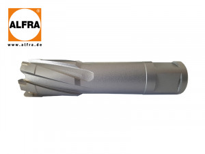 Carota cu prindere Weldon, cu placute din carbura, adancime de taiere 50 mm