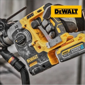 DeWalt | Ciocan rotopercutor SDS-Plus cu 2 acumulatori 18V~5Ah, 3 moduri de lucru, DCH273H2T-QW - Img 2
