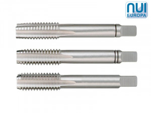 Tarod de mana, set, filet Withworth, HSS DIN 352, Toleranta medie, Forma C