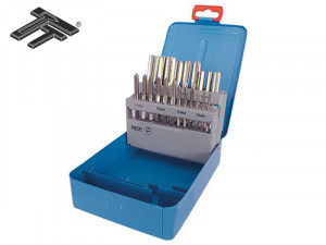 Trusa tarozi de mana, filet metric, HSS DIN 352, STAS 1112/7, in cutie metalica, M3 - M12