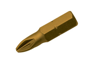 Bit 1/4” pentru locas Pozidrive, TINBIT
