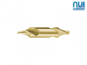 Burghiu de centruire, HSS Co5 TiN DIN 333 - STAS 1114/2, Forma R