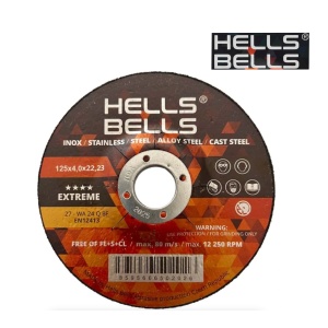 Disc abraziv de polizare Hells Bells EXTREME 125 x 4.0 x 22.23 mm - Img 2