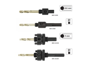 Arbori cu burghiu de centrare HSSCo5 pentru carote HSSCo8 Bi-Metal - TT-HSB8