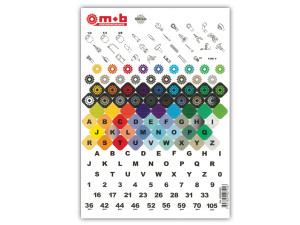 Autocolant organizator pentru sertare