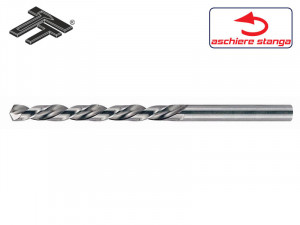Burghiu elicoidal coada cilindrica, HSS rectificat aschiere stanga, DIN 338 - STAS 573, Tip N