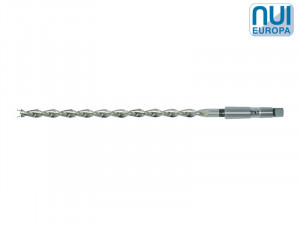 Burghiu elicoidal extralung coada conica, HSS Co5 DIN 1870/2, Tip S, cu racire interna