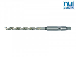 Burghiu elicoidal lung coada conica, HSS Co5 DIN 341 - STAS 8157, Tip S, cu racire interna