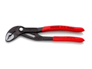 Cleste pentru tevi, KNIPEX Cobra, 1 1/2", lungime 180 mm