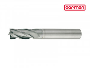 Freza cu patru dinti, Carbura acoperita, DIN 6527L/6528 | CL21TFHM-1213