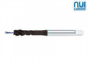 Tarod de masina, elicoidal, filet metric, PM HSS TiAlN, DIN 371/376, Toleranta 6H, Forma C, cu racire interna