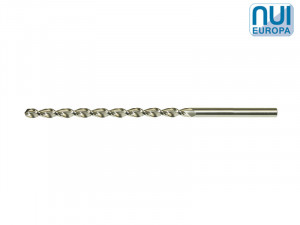 Burghiu elicoidal extralung coada cilindrica, HSS Co5 DIN 1869/2 - STAS 8156, Tip S