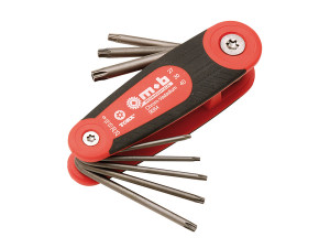 Set 8 chei locas Tamper Torx tip briceag