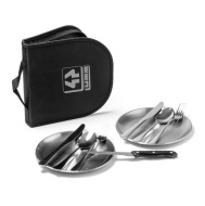 Conjunto de talheres e pratos - Img 1