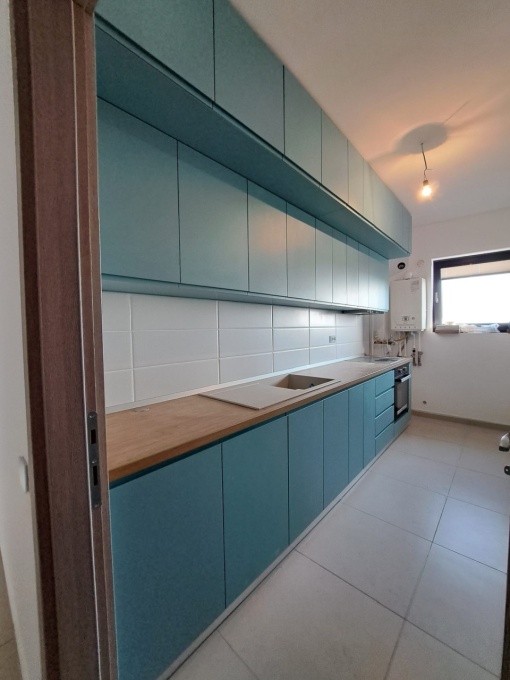Bucatarie mdf vopsit verde