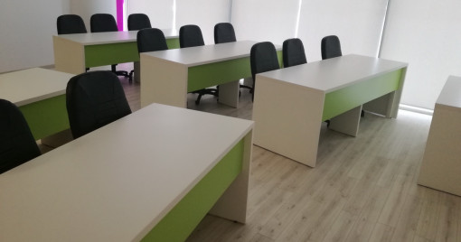 Sala training verde