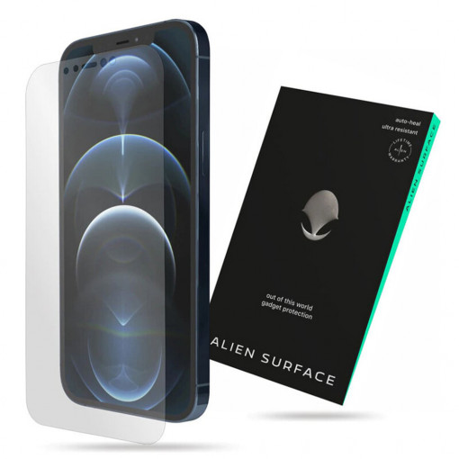 Folie Alien Surface Pentru iPhone 12 Pro, Doar Ecran - Compatibila cu o husa