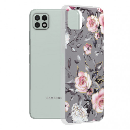Husa Compatibila cu Samsung Galaxy A22 5G, Bloom of Ruth Gray