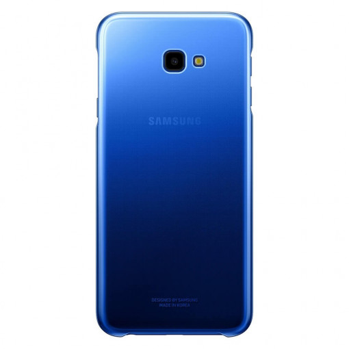 Husa Compatibila cu Samsung J4 Plus 2018, Compatibila cu Samsung Gradation Cover, Albastru