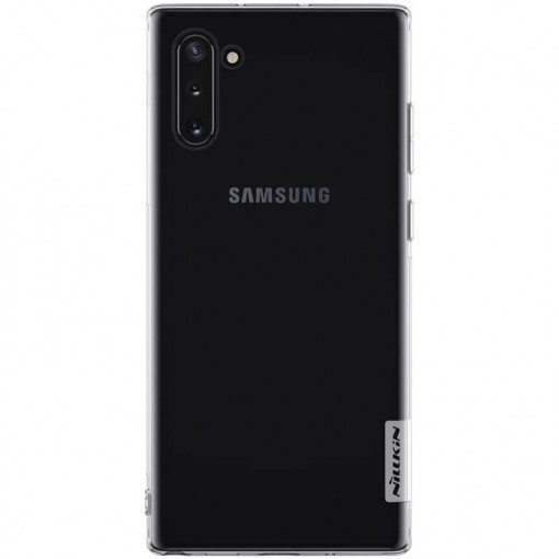 Husa Compatibila cu Samsung Note 10, Nillkin Nature TPU, Gel, Ultra Slim, Transparent