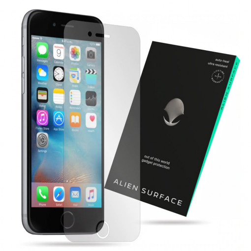 Folie Alien Surface, iPhone 6 / 6S, Case Friendly Transparent, Doar ecran - Compatibila cu o husa