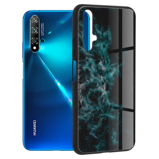 Husa Pentru Huawei Nova 5T / Honor 20, Glass, Matrix, Celestial