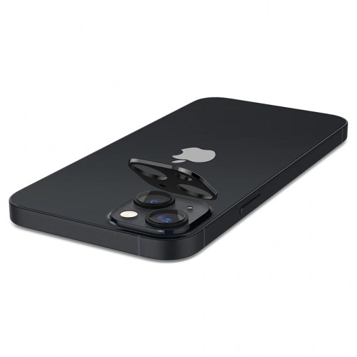 Protectie Pentru Camera, Compatibila cu iPhone 14 / iPhone 14 Plus, Negru