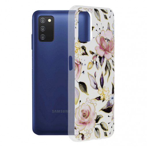 Husa Compatibila cu Samsung Galaxy A03s, Chloe White