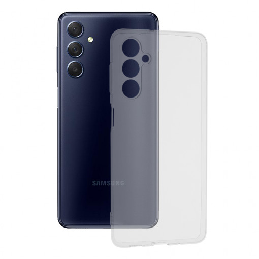 Husa Pentru Samsung Galaxy M54, Premium Silicon, Matrix, Transparent