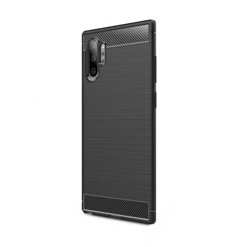 Husa Pentru Samsung Galaxy Note 10 Plus, Carbon Design, Matrix, Negru