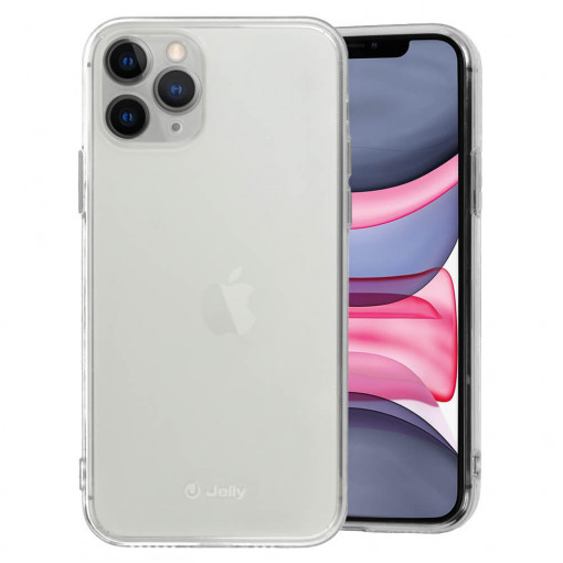Husa Compatibila cu iPhone 11, Jelly Case, Model Transparent