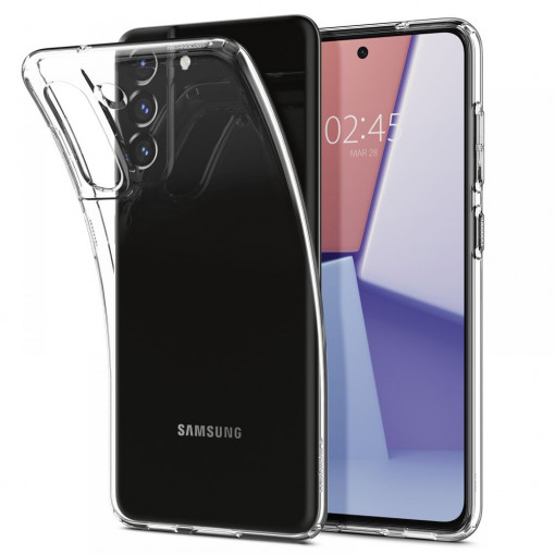 Husa Compatibila cu Samsung Galaxy S21 FE, Spigen Liquid Crystal Clear