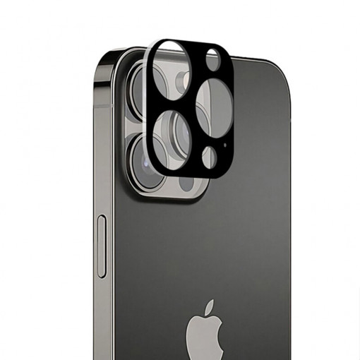 Protectie Camera Compatibila cu iPhone 13 Pro / 13 Pro Max, Negru