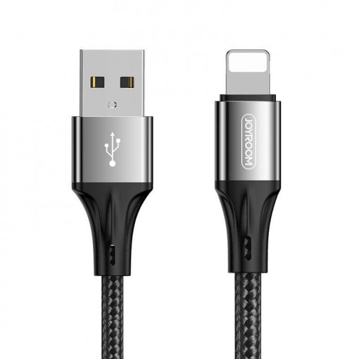 Cablu USB - Compatibil cu Mufa Lightning, Joyroom, 3A, 1, 5 m, Negru