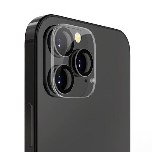 Folie Camera Compatibila cu iPhone 12 Pro Max, LITO, Transparent