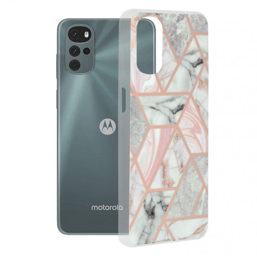 Husa Compatibila cu Motorola Moto G22, Model Roz