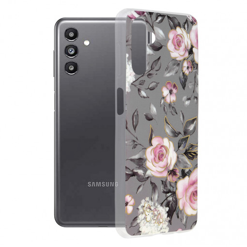 Husa Compatibila cu Samsung Galaxy A13 5G, Bloom of Ruth Gray