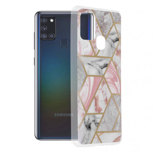 Husa Compatibila cu Samsung Galaxy A21s, Model Roz