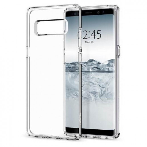 Husa Ultra Subtire 0, 3 mm, Compatibila cu Samsung Galaxy Note 8, Transparent