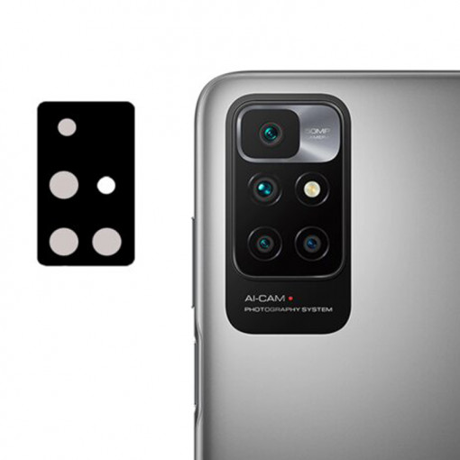 Protectie Pentru Camera Xiaomi Redmi 10, MOCOLO - Silk HD PRO, Negru