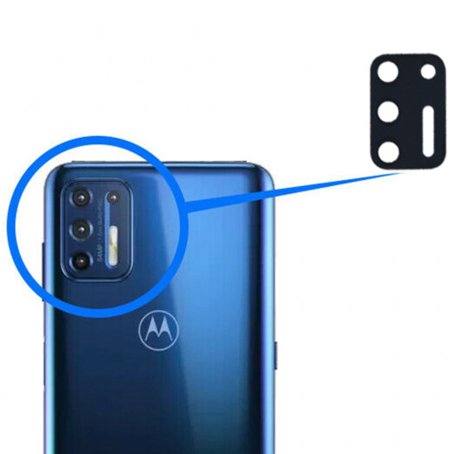 Protectie Camera Compatibila cu Motorola Moto G9 Plus, Mocolo, Negru