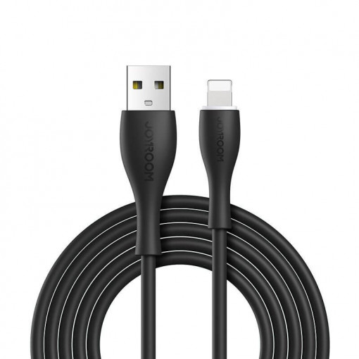 Cablu USB - Compatibil cu Mufa Lightning, Joyroom, 2.4A, 1 m, Negru