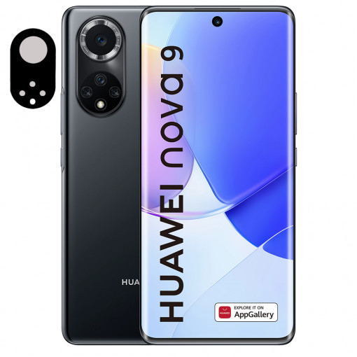 Protectie Pentru Camera Huawei Nova 9, MOCOLO - Silk HD PRO, Negru