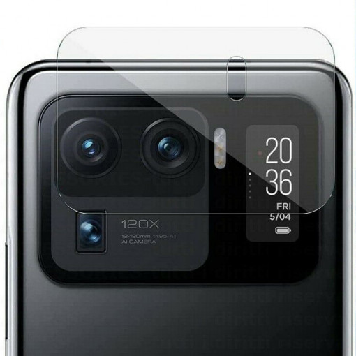 Folie Camera Compatibila cu Xiaomi Mi 11 Ultra, Mocolo, Transparent