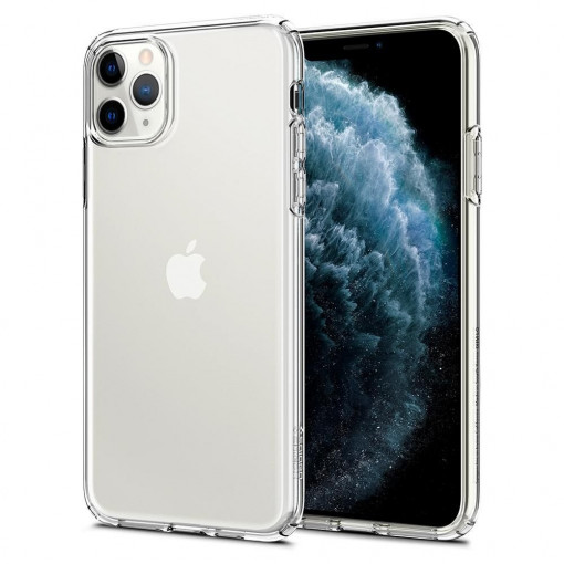 Husa Compatibila cu iPhone 11 Pro, Spigen Liquid Crystal, Clear