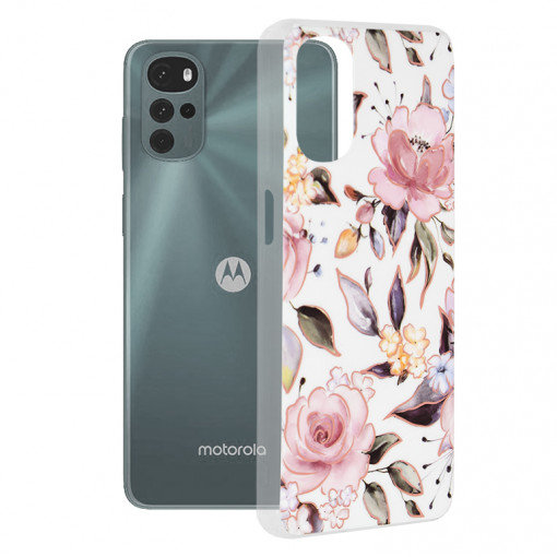 Husa Compatibila cu Motorola Moto G22, Chloe White