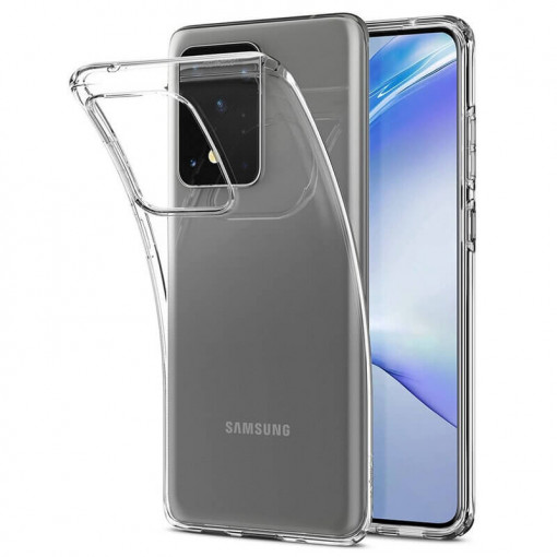 Husa Compatibila cu Samsung S20 Ultra, Ultra - Subtire 0.5mm, Transparent