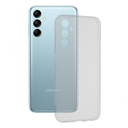 Husa Pentru Samsung Galaxy M14, Premium Silicon, Matrix, Transparent