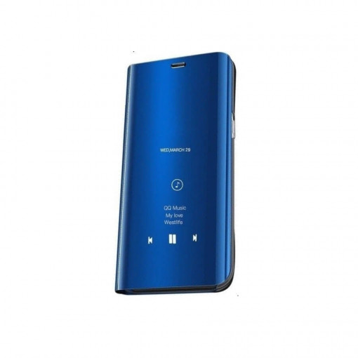 Husa Xiaomi Mi 9T Pro, Xiaomi Mi 9T, Clear View, Flip / Book, Albastru