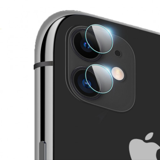 Folie Camera Compatibila cu iPhone 12 Mini, Mocolo, Transparent